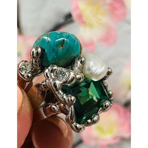 Artisan collection stone ring - Picture 1 of 8